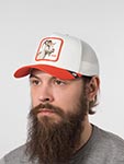 Бейсболка GOORIN BROTHERS арт. 101-2401 (красный / белый)